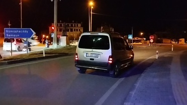 Çorum Osmancık'ta otomobil ile motosiklet çarpıştı, 2'si çocuk 3 kişi yaralandı