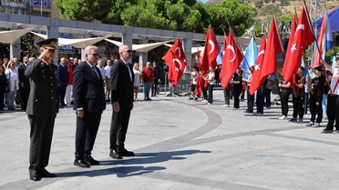 Söke'nin düşman işgalinden kurtuluşunun 104. yıl dönümü törenle kutlandı, Başkan Arıkan konuştu