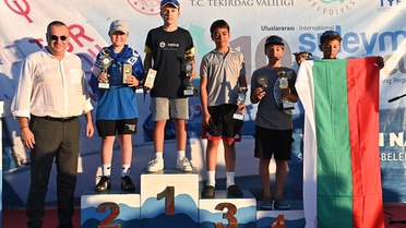 Tekirdağ'daki Optimist Cup'ta dereceye giren sporcular ödüllerini aldı