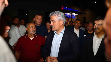 Düzce Valisi Makas, Akçakoca'daki kazada yaralananları hastanede ziyaret etti