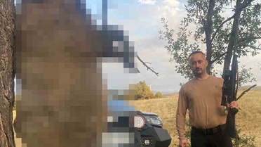 Yozgat Akdağmadeni'nde tarımı vuran 410 kiloluk dev yaban domuzu avcılarca öldürüldü