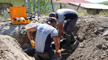 Ordu Akkuş'ta OSKİ 3 bin 200 metrelik yeni içme suyu hattı döşedi, 250 hanenin sorunu bitti