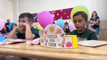 Uyum eğitimi başladı: Minikler ders başında