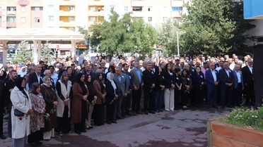 Ağrı Belediyesi Başkan Yardımcısı Memet Akkuş son yolculuğuna uğurlandı