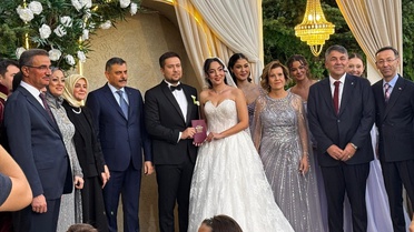 Erzurum Emniyet Müdürü'nün kızı İrem, Ankara'da düzenlenen düğünle evlendi