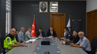 Samsun Havza'da eğitim güvenliği toplantısında okul çevresi tedbirleri ele alındı