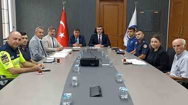 Havza'da 2026-2027 eğitim yılı öncesi okul güvenliği toplantısı yapıldı
