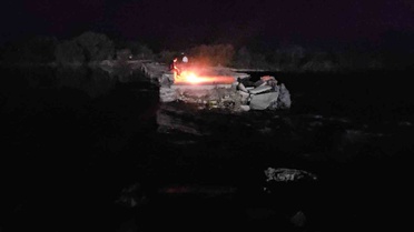 Gaziantep Karkamış'ta Fırat'ta mahsur kalan 4 kişi ekiplerin çalışmasıyla kurtarıldı