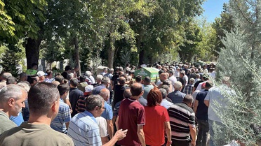 Konya Çumra'da kamyonetle çarpışan otomobildeki Gürşahin çifti öldü, toprağa verildi