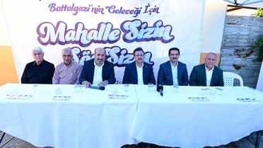 'Mahalle Sizin, Söz Sizin' buluşmalarının bu haftaki durağı Kadıçayırı oldu