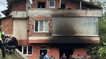 Samsun Ayvacık'ta tek katlı evde çıkan yangında Semiha Yazıcı hayatını kaybetti