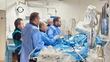 Siirt'te yeni yöntemle kalp damarları açılan iki hasta taburcu edildi