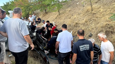 Sinop Boyabat'ta kazada 1 ölü, 5 yaralı