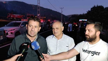 Kayseri Yahyalı'da orman yangını kontrol altına alındı, ekipler soğutma çalışması yürütüyor