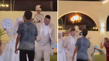 At, sünnet çocuğunu üzerinden attı