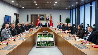 Bakanlar Çiftçi ve Bak, 81 il valisiyle yurt güvenliği toplantısında buluştu