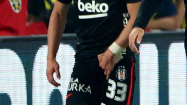 Beşiktaş'ta Rıdvan Yılmaz'ın sol uyluk iç adalesinde gerilme ve ödem tespit edildi