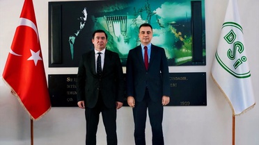 Edirne Cumhuriyet Başsavcısı Sarıca, DSİ 11. Bölge Müdürü Yücegök'ü ziyaret etti
