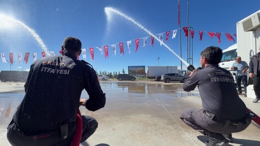Erzurum'da 150 kırsal mahalleye 60 milyon liralık yangın tankeri dağıtıldı