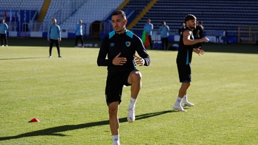 Erzurumspor FK, deplasmanda oynayacağı Beşiktaş maçının hazırlıklarına devam etti