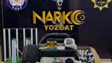 Yozgat'ta yüksek elektrik faturası şüphesiyle evinde uyuşturucu yetiştiren zanlı yakalandı