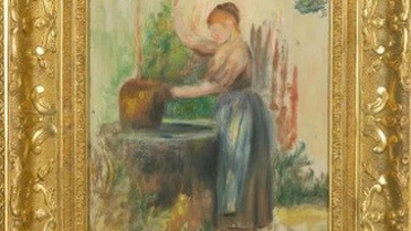 Renoir Müzesi'ne giren hırsızlar 2 tablo çaldı, 2 eseri de bahçeye bıraktı