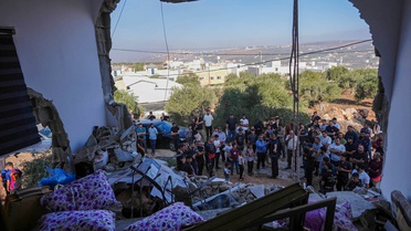 İsrail ordusunun Nablus'ta kuşattığı ev saldırısında bir Filistinli öldü