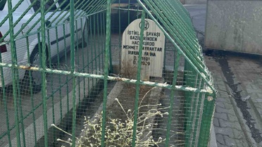 Diyarbakır Çermik'te İstiklal Savaşı gazisinin mezarı mahallenin ortasında kaldı