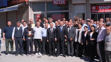 MHP Kırıkkale Milletvekili Öztürk, Bahşılı Kaymakamı ve ilçe teşkilatlarını ziyaret etti