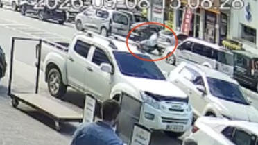 Rize Ardeşen'de motosikletli Veysel Kalaycı tabancayla vuruldu, o anlar kamerada