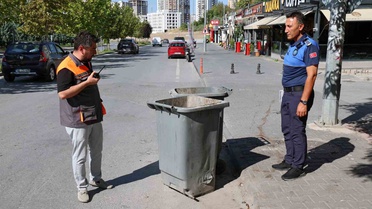 Talas Belediyesi çöp disiplini için başlattığı bilgilendirmede 150 esnafa ulaştı