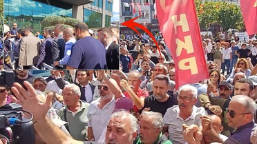 Üsküdar'da gergin dakikalar! Seçim bitti, AK Partililer belediye binasına koştu
