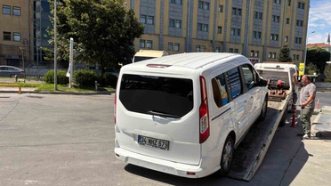 Arnavutköy'de makas atan 2 sürücüye görüntülü ihbarla 181 bin lira ceza kesildi