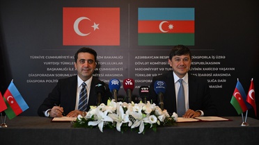 YTB ile Azerbaycan Diaspora Komitesi arasında işbirliği mutabakatı imzalandı