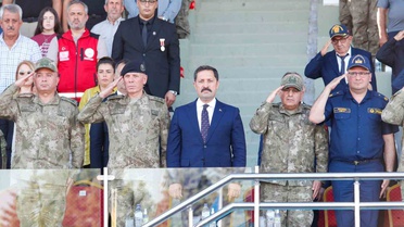 Hatay'da komando tugayında komuta devir teslimi yapıldı