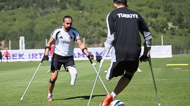 Ampute Futbol Milli Takımı dünya kupası için güç depoluyor