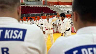 Bilecik'te 1., 2. ve 3. Dan judo sınavında 58 kursiyer ter döktü