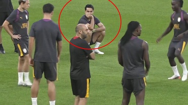 Bu ne hal ilkay? Yorumu Galatasaray taraftarına bırakıyoruz