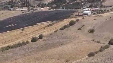 Eskişehir Tepebaşı'ndaki anız yangını ormanlık alana sıçramadan kontrol altına alındı