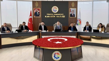 Karabük Lojistik Merkezi Projesi için istişare toplantısı Vali Çağatay başkanlığında yapıldı