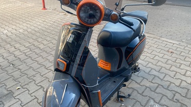 Kırklareli Lüleburgaz'da otomobil ile motosiklet çarpıştı, 2 yaralı kamerada