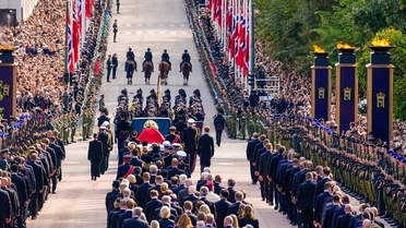 Norveç Kralı 5. Harald için Oslo'da cenaze töreni düzenlendi