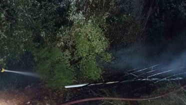Osmaniye Düziçi'nde orman yangını ekiplerin hızlı müdahalesiyle büyümeden söndürüldü