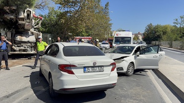 Sancaktepe'deki zincirleme kazada 5 kişi yaralandı