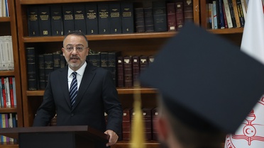 Suriye'ye dönen lise öğrencileri için Türk Büyükelçiliğinde mezuniyet töreni yapıldı