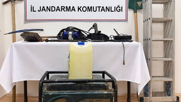 Bilecik Osmaneli'de define ararken suçüstü yakalanan 2 kişi hakkında soruşturma başlatıldı