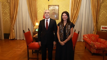 Bakan Işıkhan Roma'da büyükelçilerle görüştü