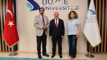 Düzce Üniversitesi ile Pakistan'daki City University arasında iş birliği protokolü imzalandı