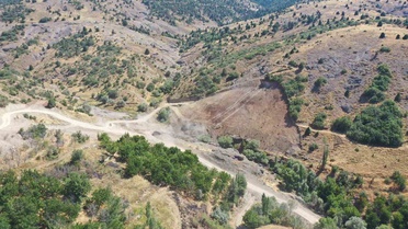Niğde'de Emirler Göleti'nde gövde temel kazısı sürüyor, 1590 dekar arazi sulanacak