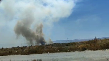 Konya Ereğli'de iki noktada çıkan yangın ekiplerce söndürüldü